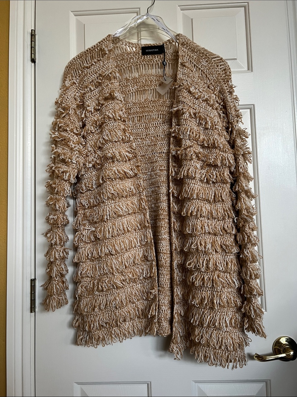 Minkpink open sweater ( NWT )